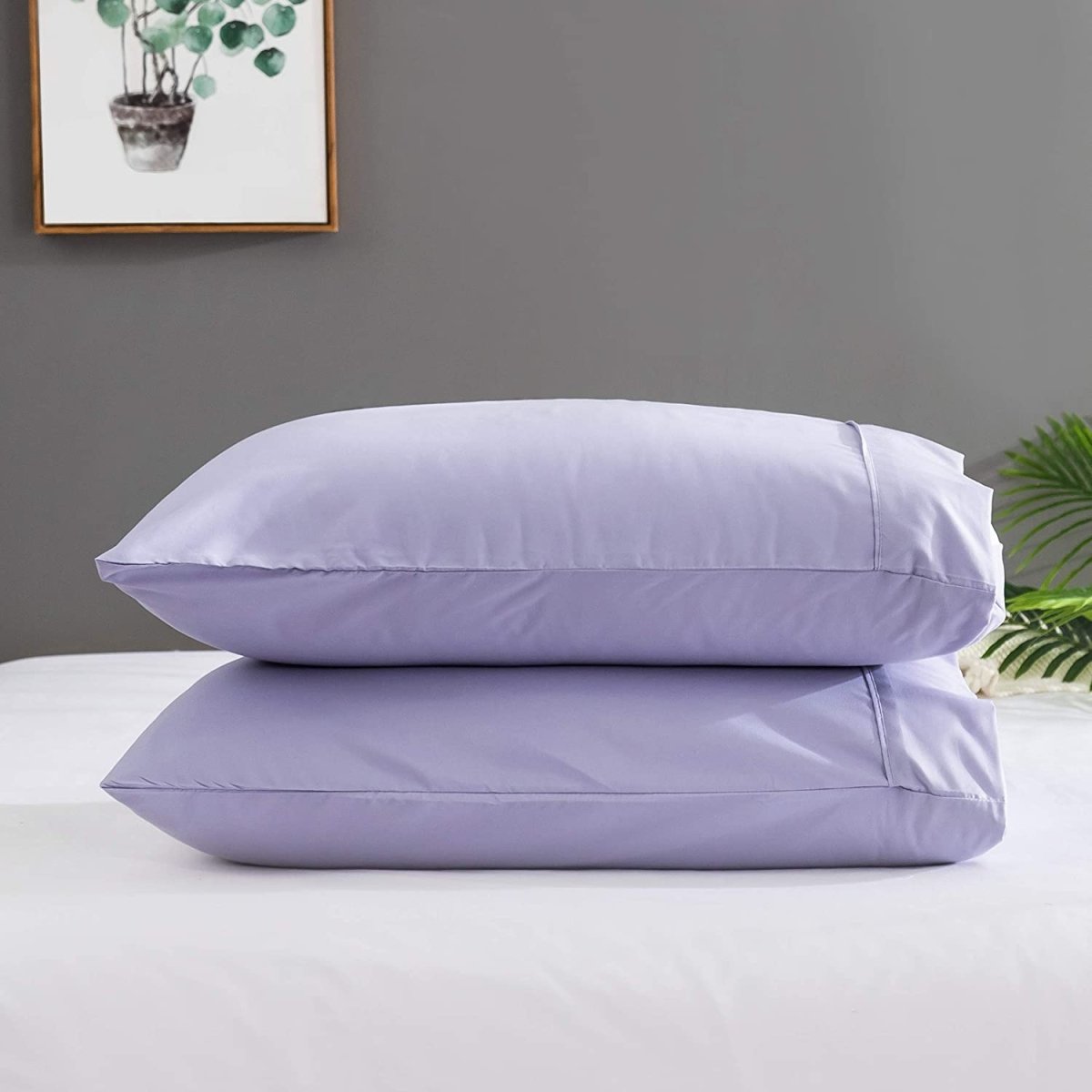 Pillowcases Envelope Closure End Easy Fit Machine Washable Super Soft Pack of 4 - Anna's Linens
