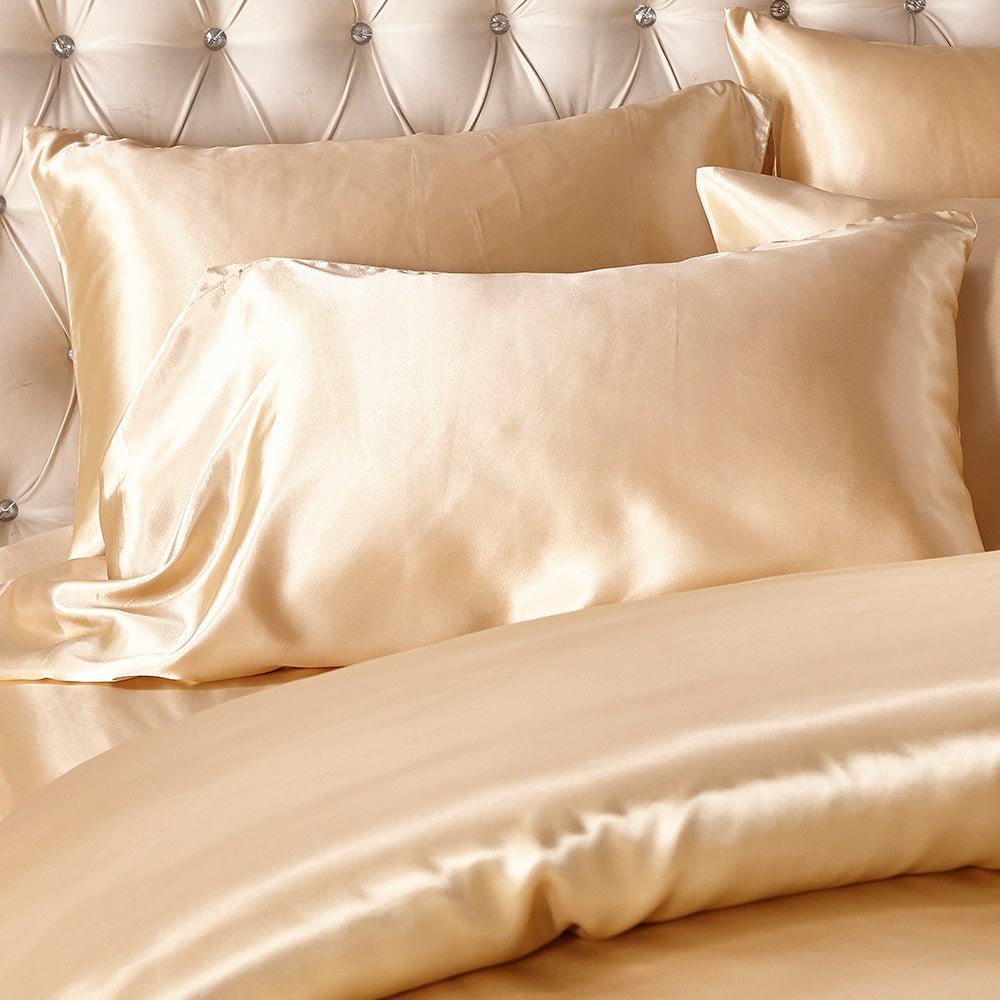 Satin Bedding Set Luxury Style Duvet Cover - Anna's Linens