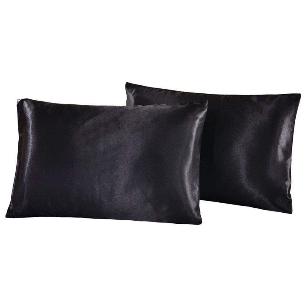 Satin Silk 3 pcs Duvet Cover Set - Anna's Linens