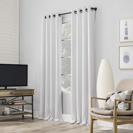 Set of 2. Sun Zero Blackout Grommet Curtain - Anna's Linens