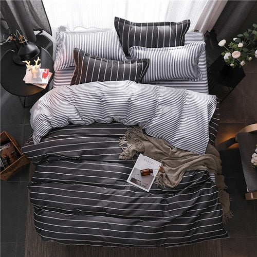 black grey stripe