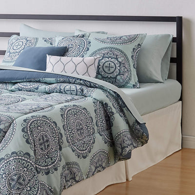 10-Piece Comforter Bedding Set, Microfiber, Ultra-Soft | AnyLinen