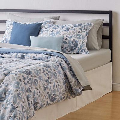 10-Piece Comforter Bedding Set, Microfiber, Ultra-Soft | AnyLinen