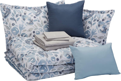 10-Piece Comforter Bedding Set, Microfiber, Ultra-Soft | AnyLinen-14