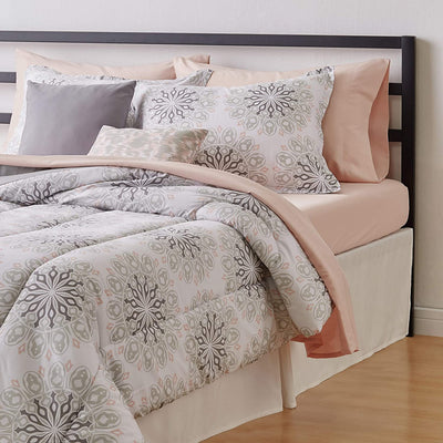 10-Piece Comforter Bedding Set, Microfiber, Ultra-Soft | AnyLinen