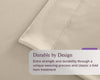 1800 Thread Count Deep Pockets Fade Resistant 6 Pcs Bedding Sheet Set