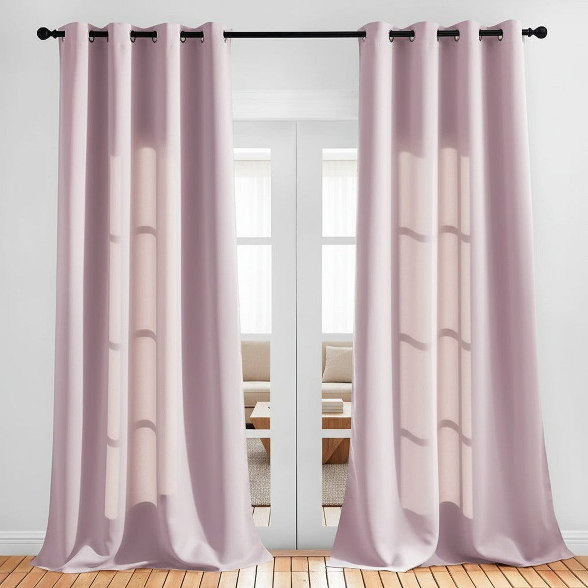 2 Panels Light Blocking Curtain Room Darkening Drapes – Anna's Linens