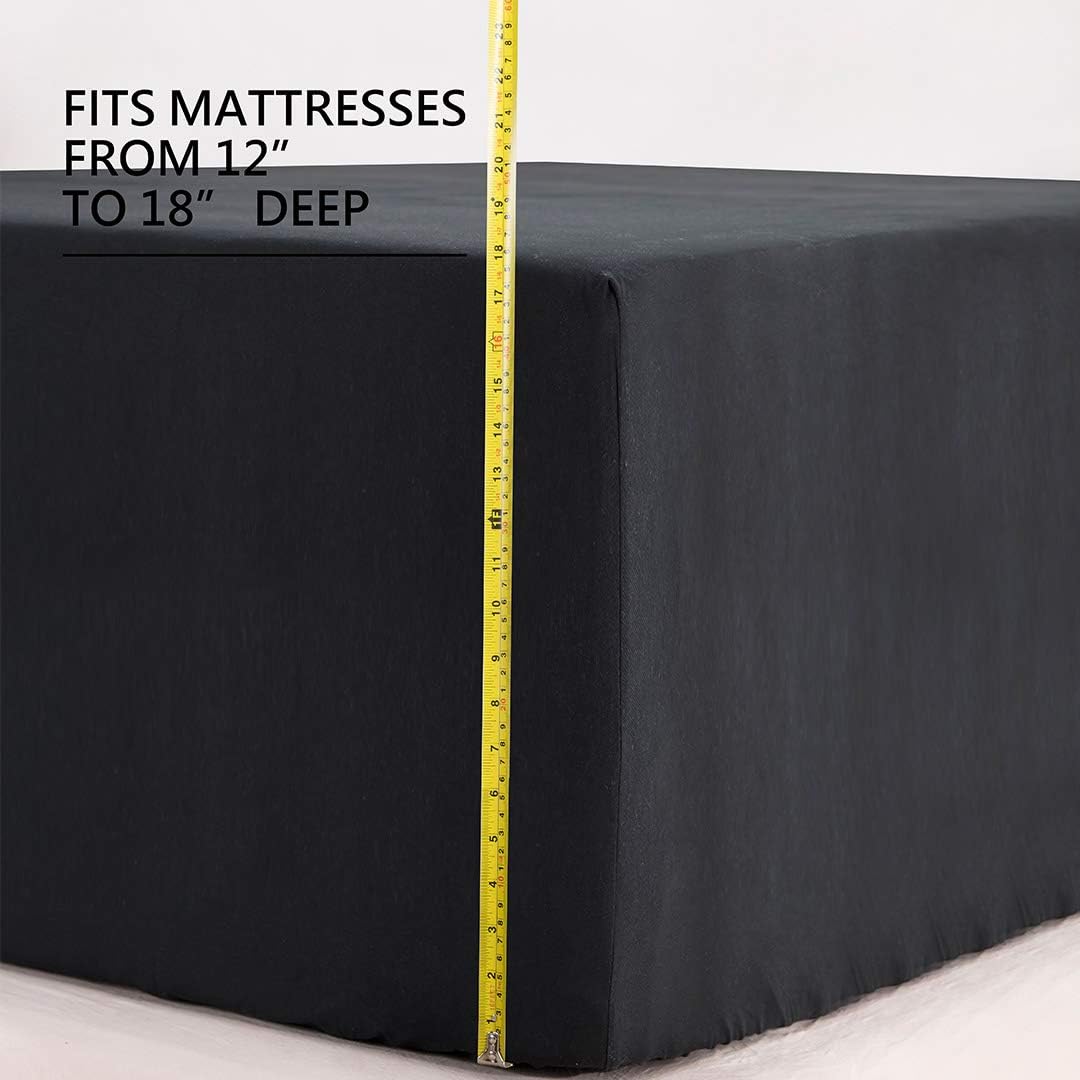 2400 Thread Count Soft Deep Pocket 4 pcs Bed Sheets - Anna's Linens