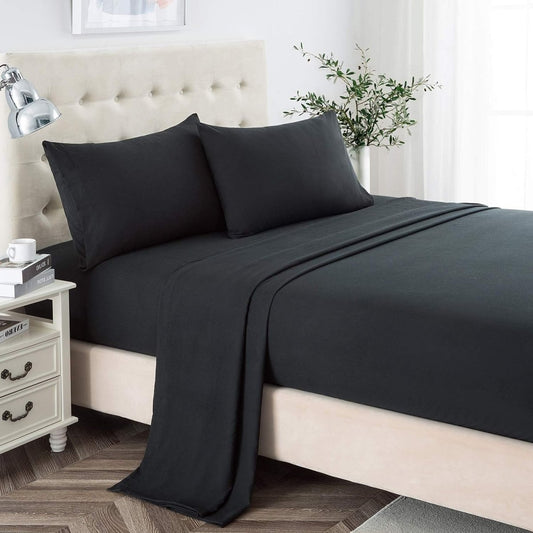 2400 Thread Count Soft Deep Pocket 4 pcs Bed Sheets - Anna's Linens