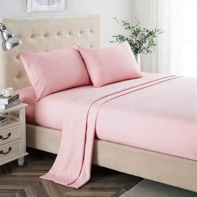 2400 Thread Count Soft Deep Pocket 4 pcs Bed Sheets
