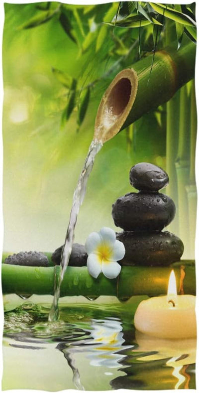 2 Pack. Soft Highly Absorbent Large Decorative Hand Towel Bathroom, Hotel, Gym, Spa - AnyLinen
