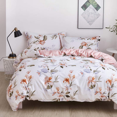 100% Cotton Ultra Soft 3-Piece Duvet Cover Set - AnyLinen