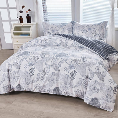 100% Cotton Ultra Soft 3-Piece Duvet Cover Set - AnyLinen