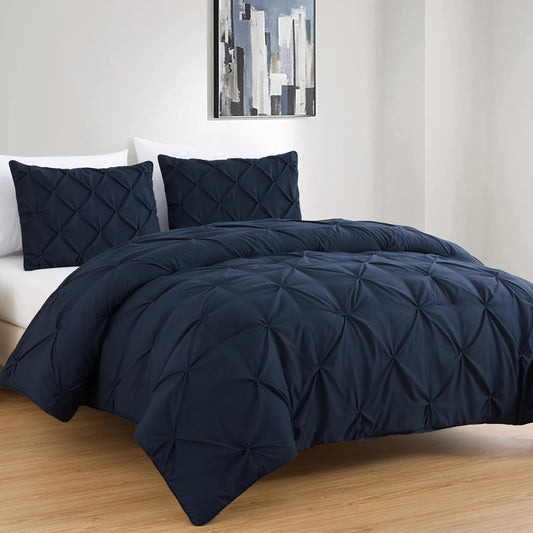 All-Season Quilted Hypoallergenic Plush Comforter Set
