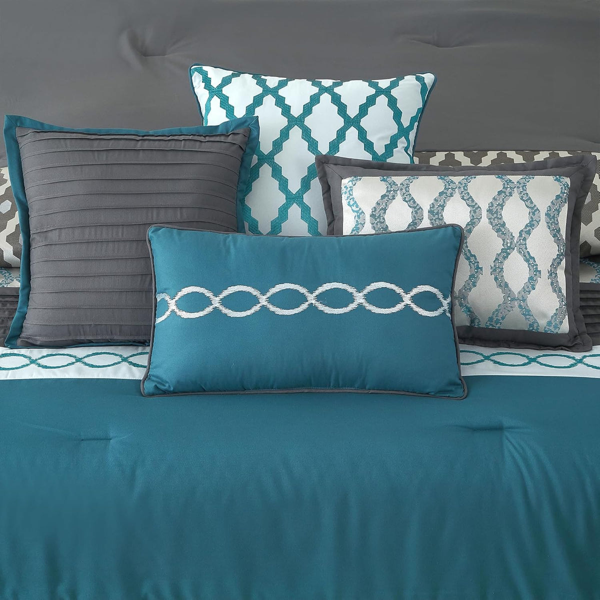 All Seasons Bed in a Bag Comforter 10 pcs Set