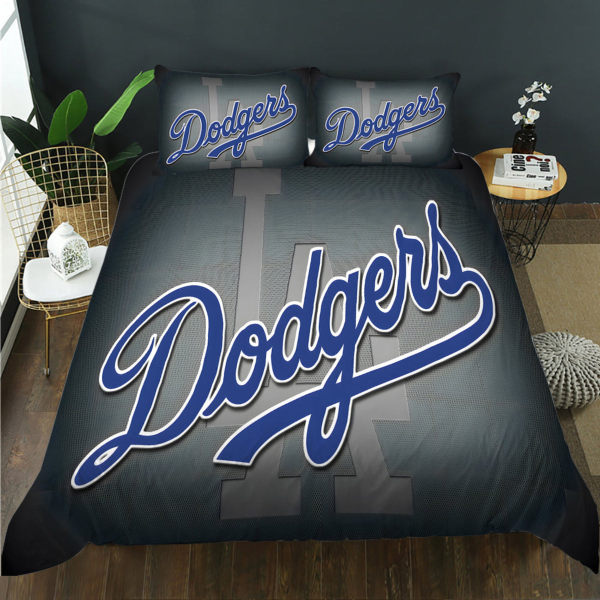Baseball-Inspired Bedding Set