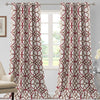 Blackout Geometric Modern Design Thermal Insulated Curtains 2 Panels | AnyLinen