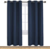 Blackout Window Treatment Thermal Insulated Grommet Drapery Panels - AnyLinen