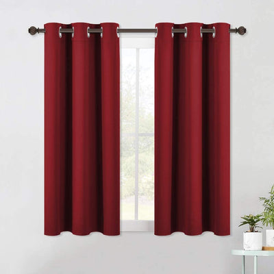 Blackout Window Treatment Thermal Insulated Grommet Drapery Panels - AnyLinen
