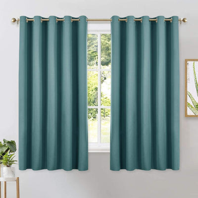 Blackout Window Treatment Thermal Insulated Grommet Drapery Panels - AnyLinen