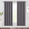 Blackout Window Treatment Thermal Insulated Grommet Drapery Panels - Any Linen