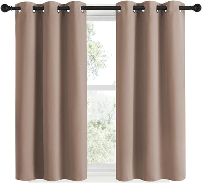Blackout Window Treatment Thermal Insulated Grommet Drapery Panels - Any Linen
