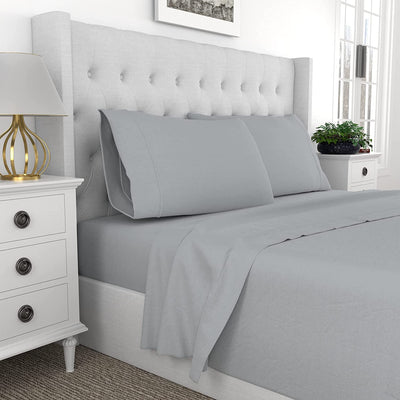 Breathable Comfortable Percale Cotton Cool Crisp Bedding Set | AnyLinen