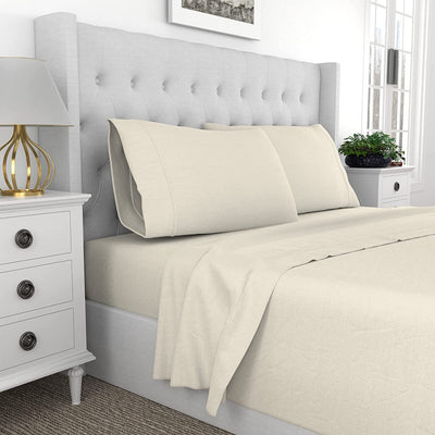 Breathable Comfortable Percale Cotton Cool Crisp Bedding Set | AnyLinen