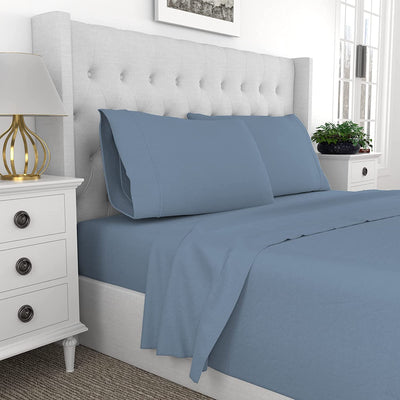 Breathable Comfortable Percale Cotton Cool Crisp Bedding Set | AnyLinen