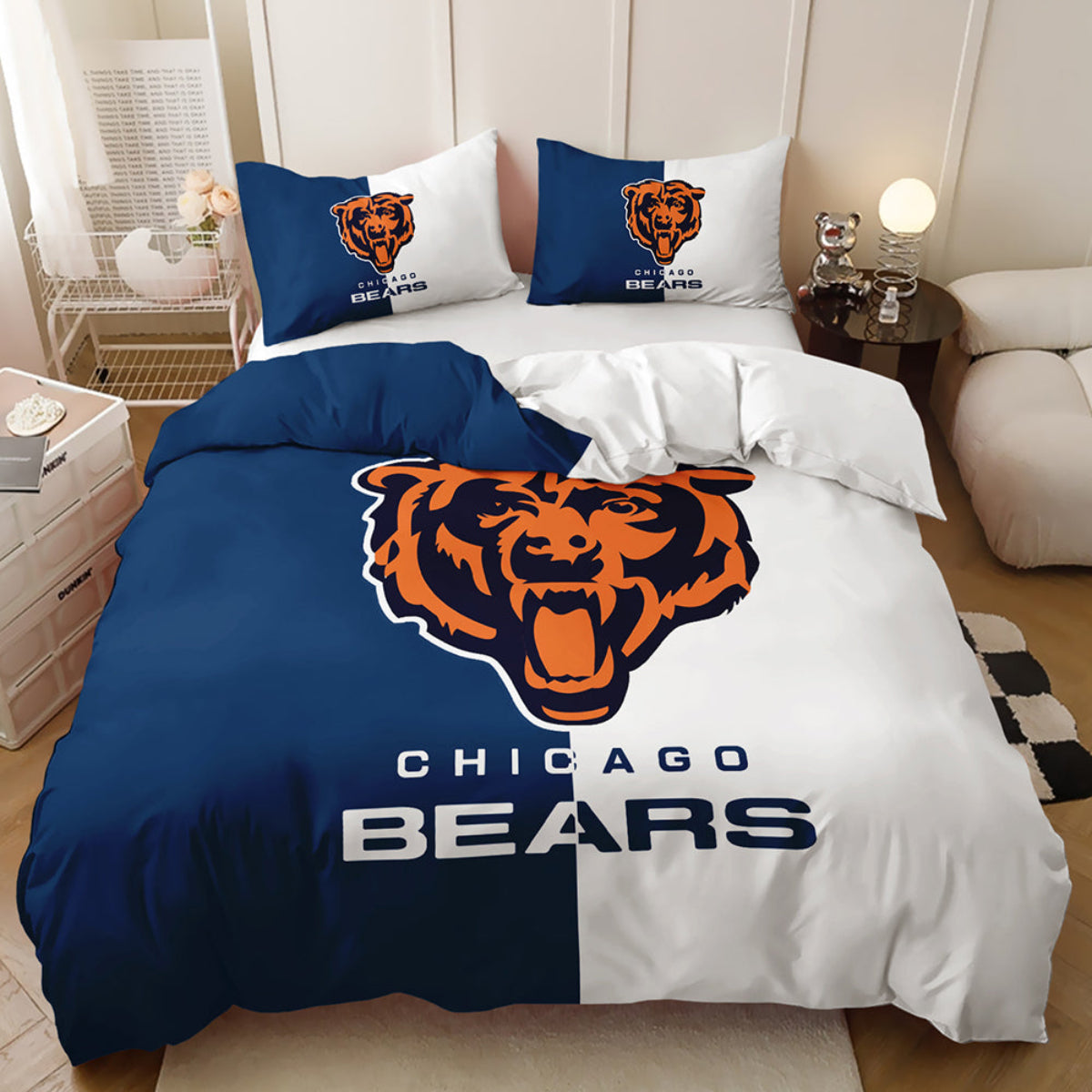 Chicago Bears Inspired Bedding Collection