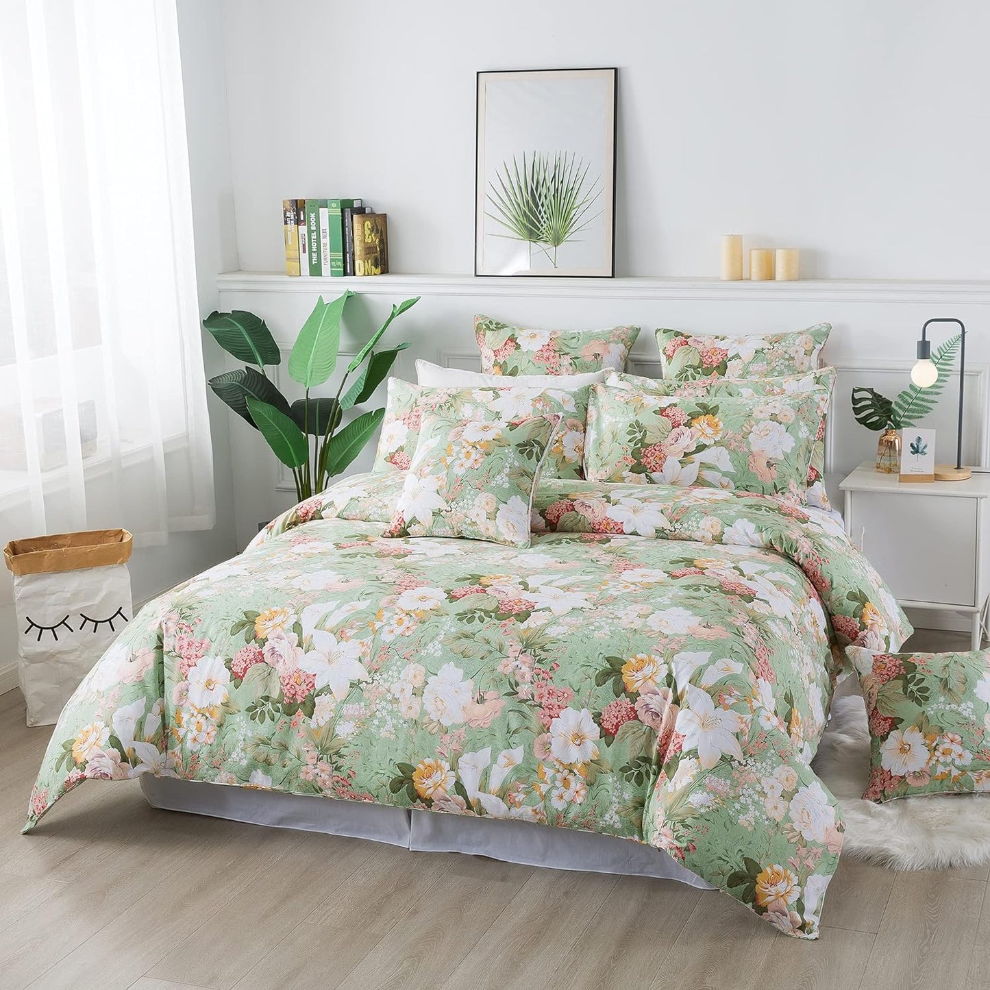 Cotton Reversible Soft Breathable Duvet Cover Set | Anna's Linens
