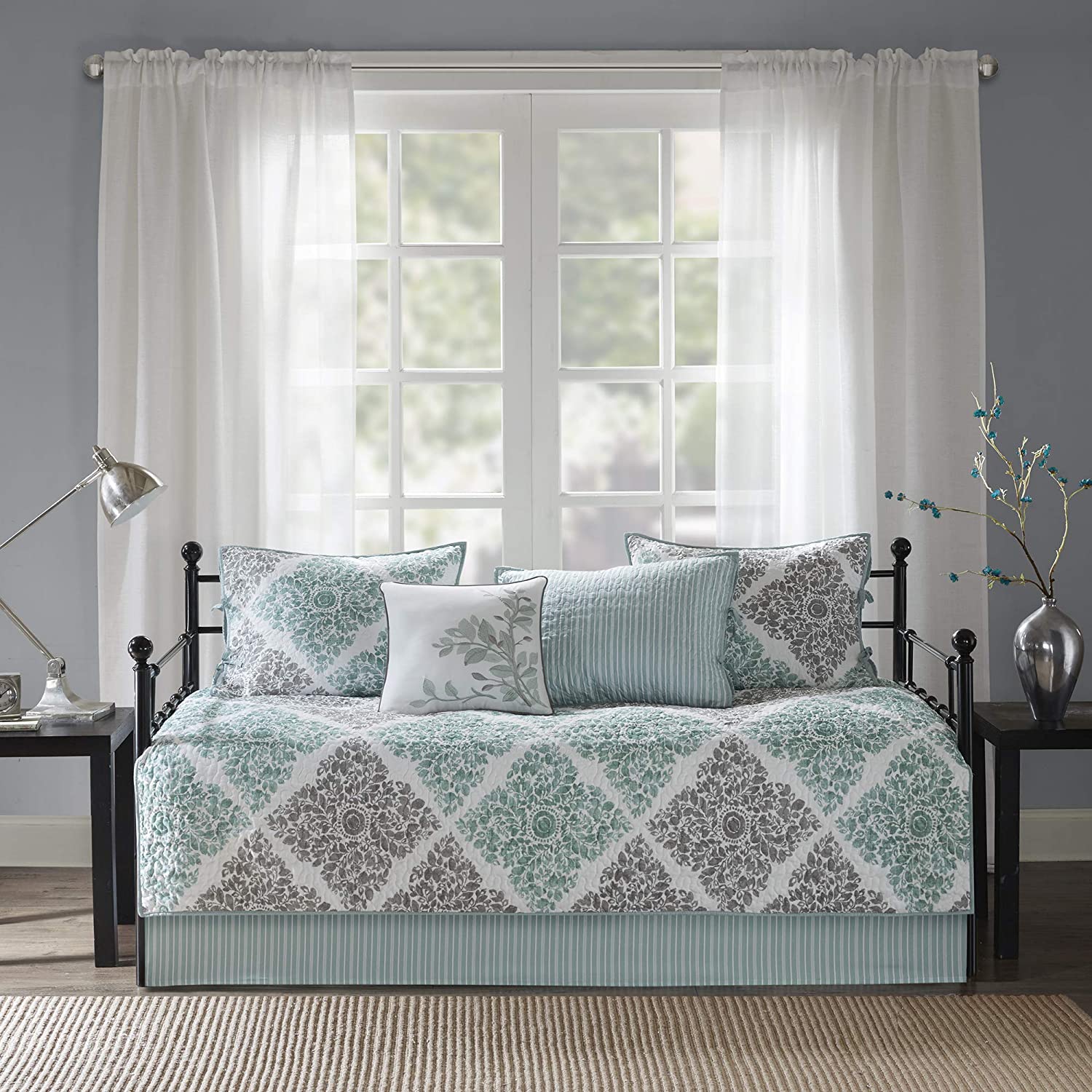 Daybed Size 75"x 39" Quilt Bedding Set 6 Piece Bedding Quilt Coverlet | AnyLinen