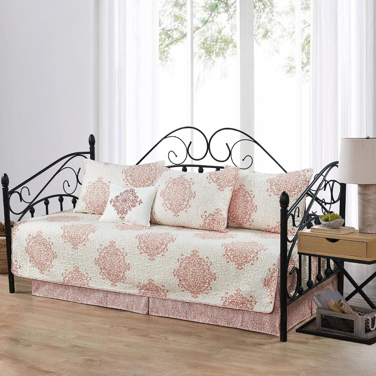 Daybed Size 75"x 39" Quilt Bedding Set 6 Piece Bedding Quilt Ultra Soft Coverlet