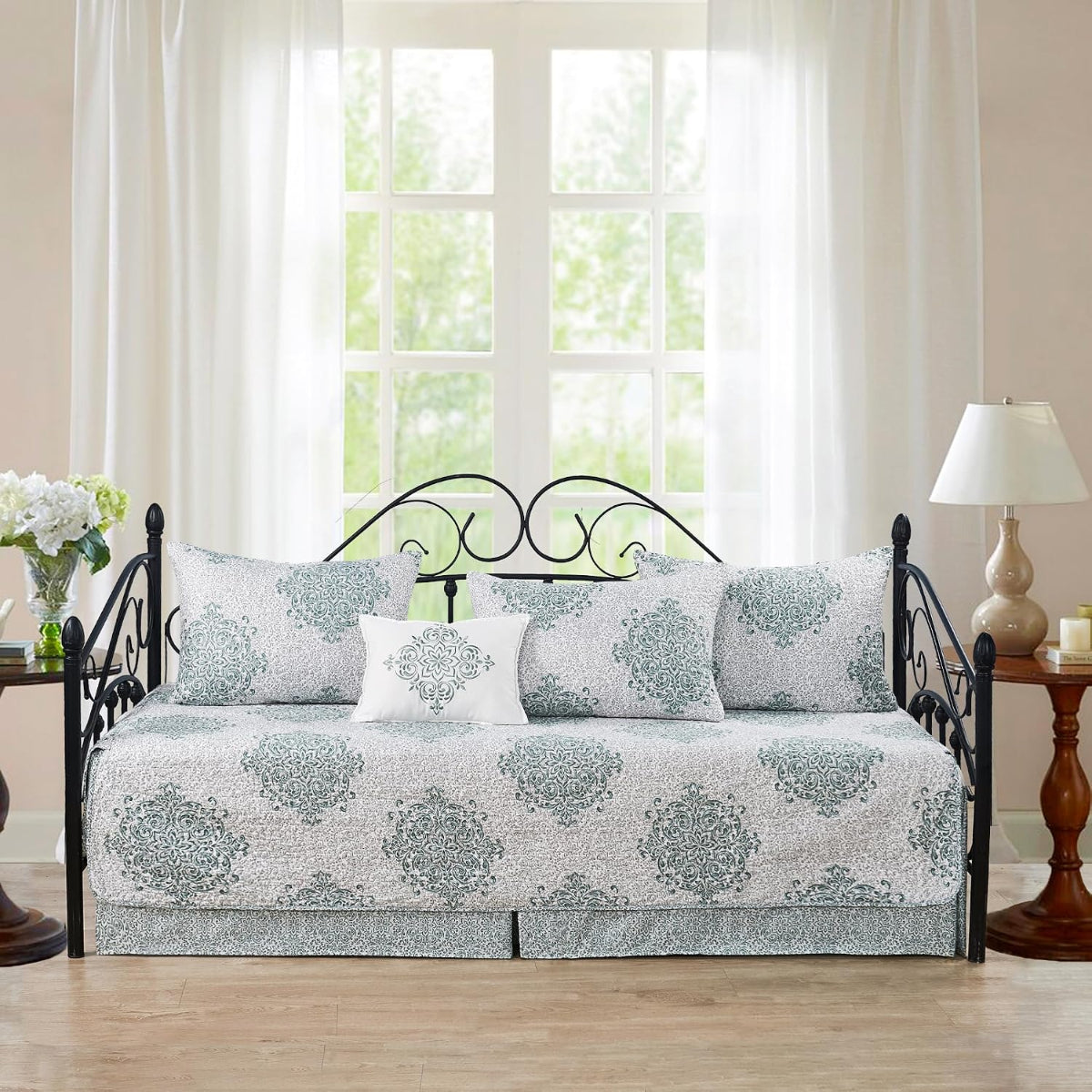 Daybed Size 75"x 39" Quilt Bedding Set 6 Piece Bedding Quilt Ultra Soft Coverlet