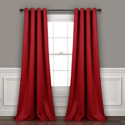 Decor Curtains Grommet Panel with Insulated Blackout Lining | AnyLinen