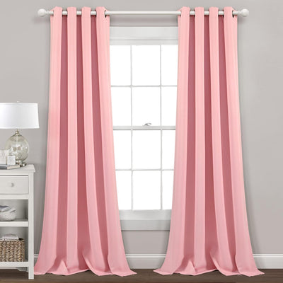 Decor Curtains Grommet Panel with Insulated Blackout Lining | AnyLinen