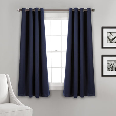 Decor Curtains Grommet Panel with Insulated Blackout Lining | AnyLinen