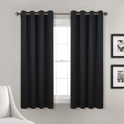 Decor Curtains Grommet Panel with Insulated Blackout Lining | AnyLinen