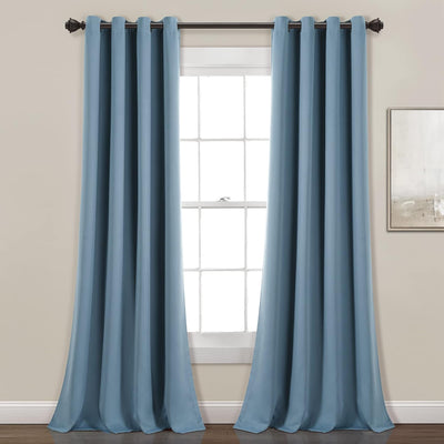 Decor Curtains Grommet Panel with Insulated Blackout Lining | AnyLinen