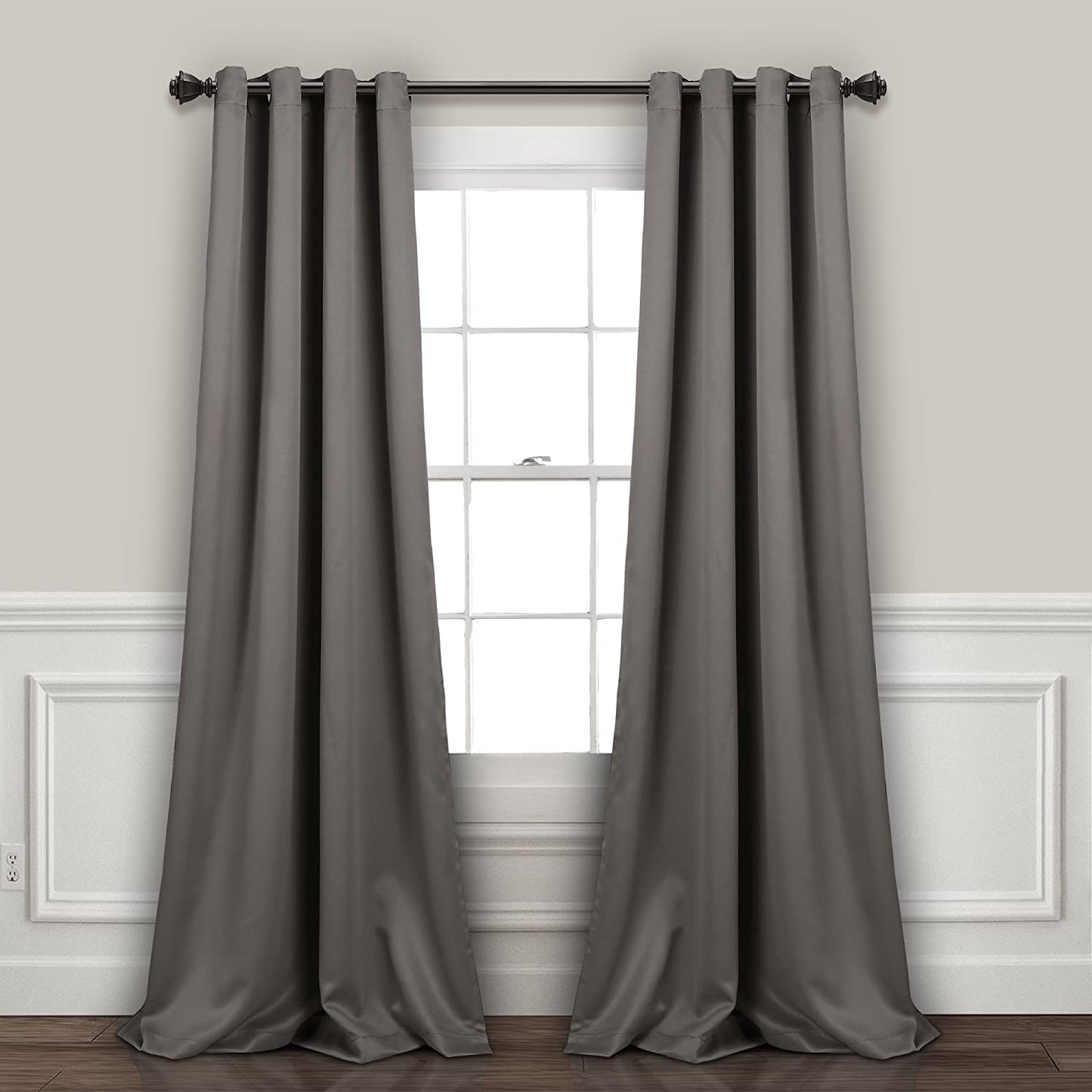 Decor Curtains Grommet Panel with Insulated Blackout Lining | AnyLinen