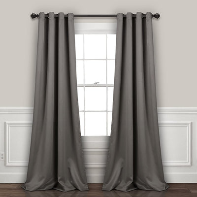 Decor Curtains Grommet Panel with Insulated Blackout Lining | AnyLinen