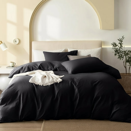 Duvet Quilt Cover Soft Bedding 3 Piece Set | Anna's Linens