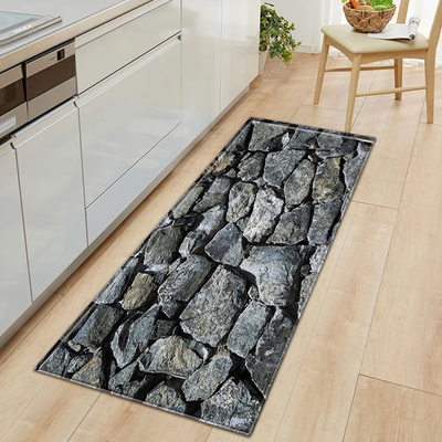 Flannel Entrance Rug Strong Water Absorb Decorative Carpet- Anna's Linens Store