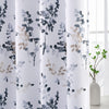 Floral Darkening Thermal Insulated Light Blocking Blackout Curtains - AnyLinen
