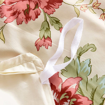 Garden Style 3 pcs Cotton Reversible Soft Durable Comforter Cover Set | AnyLinen