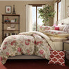 Garden Style 3 pcs Cotton Reversible Soft Durable Comforter Cover Set | AnyLinen