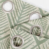 Geometric Pattern Design Darkening Thermal Insulated Blackout Curtains - AnyLinen