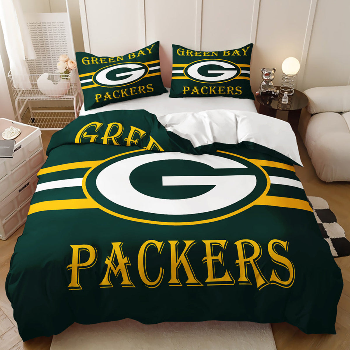 Green Bay Packers Inspired Bedding Collection