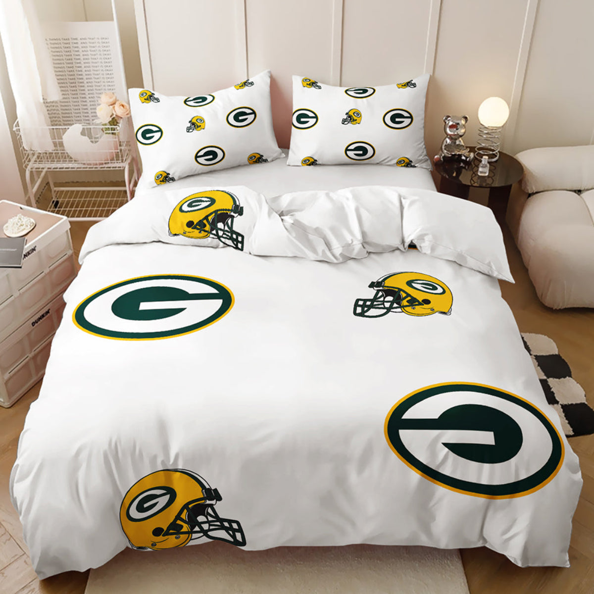 Green Bay Packers Inspired Bedding Collection