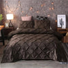 Luxury Pinch Pleat Brief 3 pcs Duvet Cover Set - Anna's Linens Store